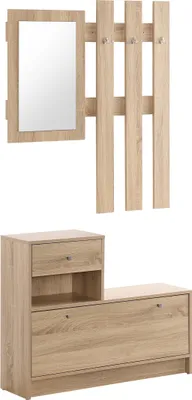 Produktbild von Vorzimmerwand Houseland Bolea Eiche sonoma