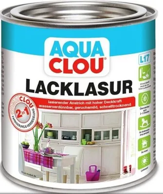 Produktbild von Aqua Clou Lacklasur L17 Nr.15 750 ml farblos
