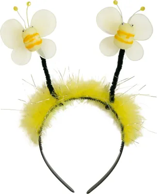 Produktbild von Haarreif Biene mit Blumen Fühler Karneval Fasching Halloween Party Cosplay Anime