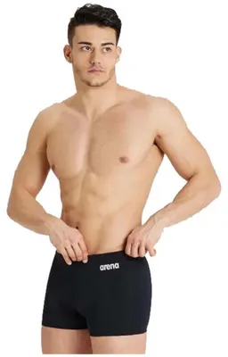 Produktbild von Arena Team Badeshorts Herren schwarz weiß Gr 7