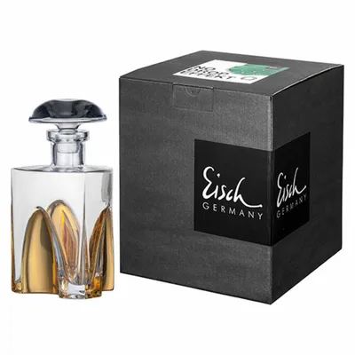 Immagine prodotto di Eisch Karaffe Gentleman Gold, No Drop, Whiskykaraffe, Kristallglas, Gold, 0.75 L, 86577408
