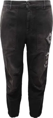 Produktbild von M2327 Pantalone Uomo Dondup Man Delave' Trousers Black
