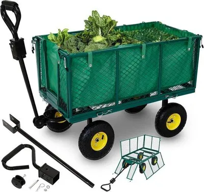 Zdjęcie produktu dla Wózki transportowe o nośności 550 kg – wózki transportowe do użytku na zewnątrz i w logistyce