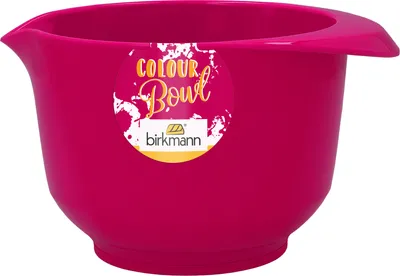 Immagine prodotto di Birkmann Colour Bowl Rühr- und Servierschüssel, Rührschüssel, Schüssel, Melaminharz, Granita, 1 L, 708969