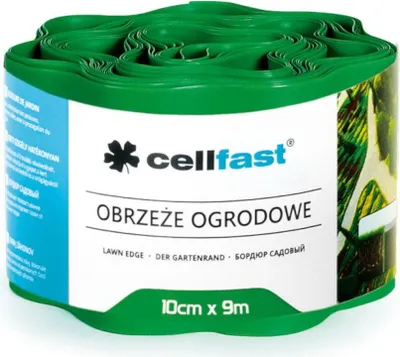 Produktbild von Cellfast obrzeże ogrodowe zielone 10cm x 9m