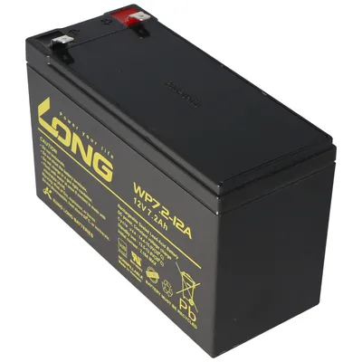 Obrázek produktu pro Kung Long WP7.2-12A 12V 7.2Ah Faston 6.3mm zástrčkové kontakty