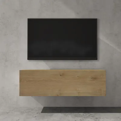Produktbild von doporro TV Lowboard hängend Fernsehschrank Wohnzimmer | TV-Schrank hängend Fernsehtisch Hängeschrank 100cm Fernsehschrank02