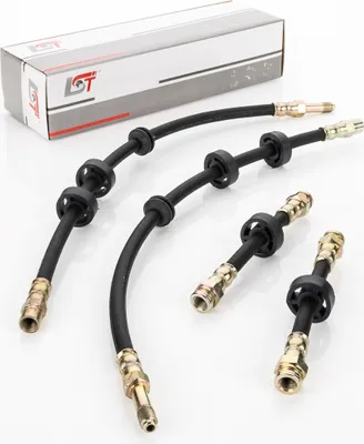 Produktbild von 4x Bremsschlauch Bremsleitung Vorderachse Hinterachse für VW POLO CLASSIC 6K