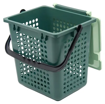 Immagine prodotto di Omgoods - Contenitore per compostaggio con coperchio, ideale per rifiuti organici