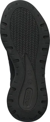 Produktbild von Rieker Damen Stiefelette – flexibler Schaft, Weite G mit MemoSoft M6500, Größe:38 EU, Farbe:Schwarz