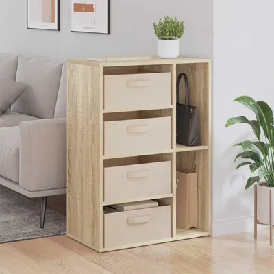 Obrázok produktu pre vidaXL Komoda, Sonoma dub, 60 x 33,5 x 84 cm