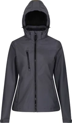 Image de Regatta Professional - Veste Softshell membrane triple épaisseur pour femme RG5518 (46 FR) (Bleu marine)