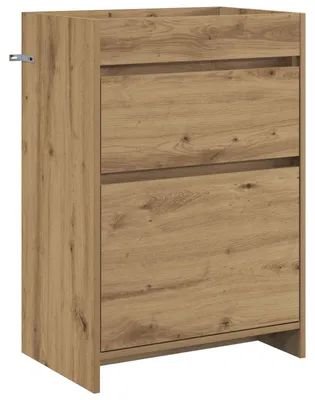 Obrázok produktu pre vidaXL Kúpeľňová skrinka Artisan – dub 56 x 37,5 x 81 cm, drevotrieska