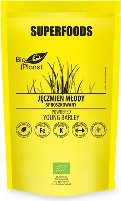 Produktbild von JĘCZMIEŃ MŁODY SPROSZKOWANY  100 g -  PLANET SUPERFOODS