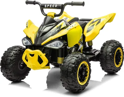 Produktbild von FCH Kinder Quad Elektro 12V 7Ah ATV, Musik, MP3, LED-Scheinwerfer Elektro-Quad für Kinder 3-6 Jahre Gelb
