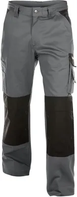 Immagine prodotto di DASSY® Boston Pantaloni da lavoro bicolore con tasche per ginocchiere GRIGIO CEMENTO/NERO Taglia 53 Lunghezza: STANDARD