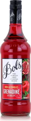 Produktbild von Bols Sirup Grenadine 0,75L - Cocktails Milchshakes Kaffeesirup (1er Pack)