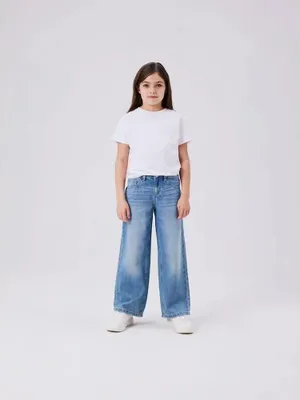 Produktbild von Name It Rose Wide 5529-be Jeans Blau 9 Years Mädchen Blau 9 Years