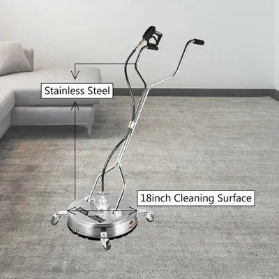 Obrázek produktu pro Čistič vysokotlaký - Čistič povrchů - Čistič teras - 18 palců - 4000 PSI - S 4 koly
