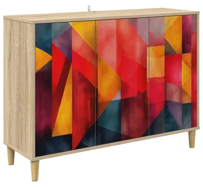 Produktbild von Sideboard HEESCH Sonoma 102 x 33 x 75 cm Holzwerkstoff