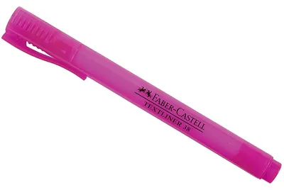 Immagine prodotto di Faber-Castell Textmarker TEXTLINER 38 leuchtpink, Strichstärke: 0,4 – 1 mm 10 Stück Verkaufseinheit 661773 9556089005845