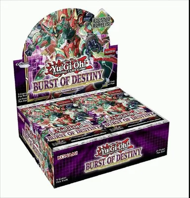 Produktbild von Yu-Gi-Oh! Burst of Destiny Booster Display (24) - EN
