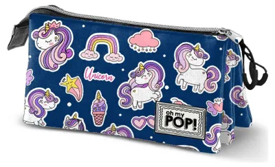 Produktbild von Oh My Pop! Triple Federmäppchen Magical Multicolour