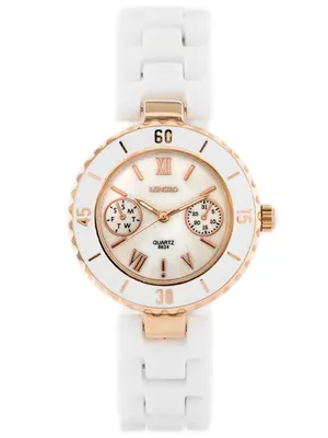 Immagine prodotto di OROLOGIO DONNA LONGBO - bianco/oro (zx610a)