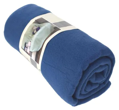 Produktbild von Decke Fleecedecke 130x170cm Polarfleece 14 versch. Unifarben Wohndecke