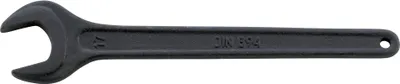 Produktbild von Einmaulschlüssel DIN894 70mm, Länge:77 mm, Maulstärke:3,5 mm, Schlüsselweite:7 mm