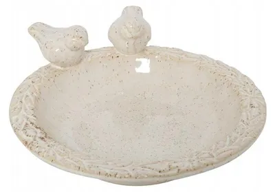 Immagine prodotto di Pro Garden Lissa – Ciotola in Vetroceramica bianca 27 x 19,5 cm