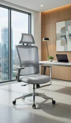 Obrázek produktu pro Kancelářská židle s nastavitelnou výškou pro ergonomické sezení a pohodlí