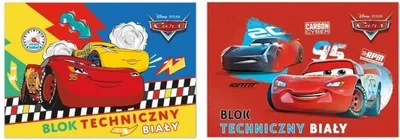 Obrázek produktu pro Technický blok A4/10K bílý Cars