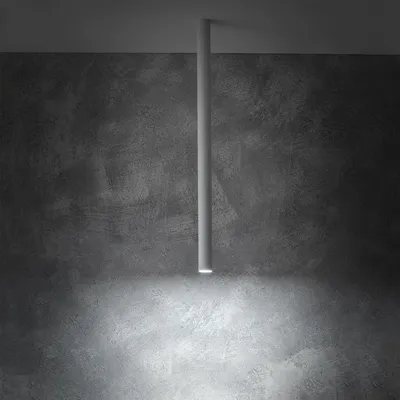 Produktbild von Spot Lampe Decke Aluminium Ø 4 cm rund Aufputz Weiß GU10 Modern Deckenleuchte