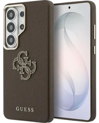 Obrázek produktu pro Pouzdro na mobilní telefon Galaxy S26 Ultra, Guess Full Wrapped, hnědé s velkým logem Guess