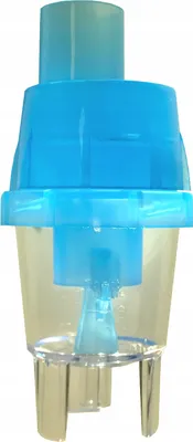 Produktbild von OMNINEB 3 SPEED Medikamentenbehälter Reservoir für Omnibus Inhalatoren Professional Monkey Milo Premium Puppy Me Nubi Air Nebulizer Blau