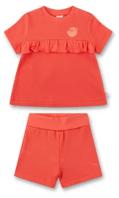 Produktbild von Sanetta Mädchen-Schlafanzug kurz orange 74