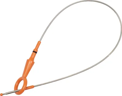 Produktbild von Motoröl Peilstab Nr. 03C115611AA Ölstand Peilstab Doppel-Loch Anzeige für Audi A3 8P 2003-2012 1.4L 1.6L Kunststoff Metall Orange Silber Ton
