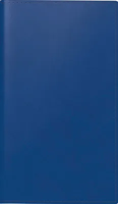 Produktbild von 2027 BRUNNEN Taschenkalender 9x15cm blau SOFT