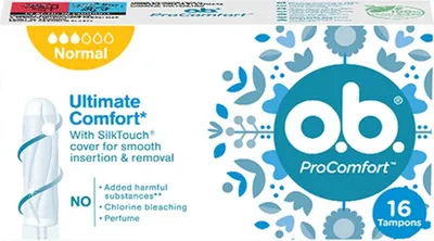 Produktbild von JOHNSON OB ProComfort Tampons NORMAL 16 Stück