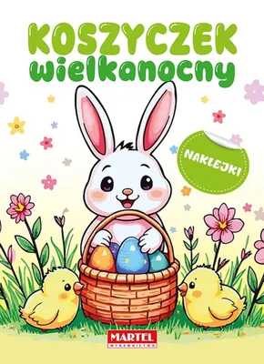 Produktbild von Malbuch mit Aufklebern: Osterkorb