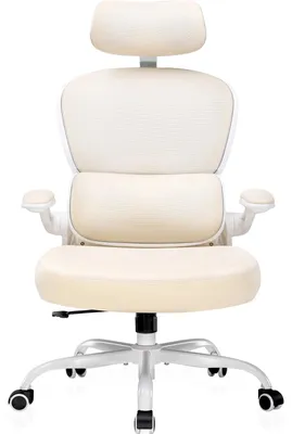 Imagen del producto de Silla de oficina - Silla para juegos - Silla de trabajo - Silla para ordenador - Reposacabezas ergonómico 3D