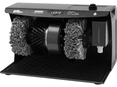 Zdjęcie produktu dla Maszyna do polerowania butów model ESP 006, wymiary: szer. 400 x gł. 240 x wys. 258
