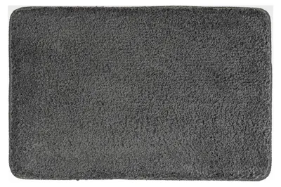 Produktbild von Badteppich aus Polyester, Grau, 1 cm