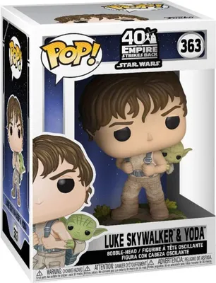 Immagine prodotto di Star Wars - Luke Skywalker e Yoda 363 - Funko Pop! - Figura in vinile