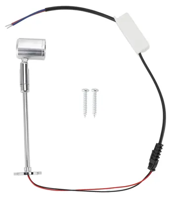 Produktbild von LED-Scheinwerfer, Schmuckvitrinen, Ausstellungsbeleuchtung, Stehschrankleuchte für Akzente im Innenbereich, galvanisiertes Aluminium