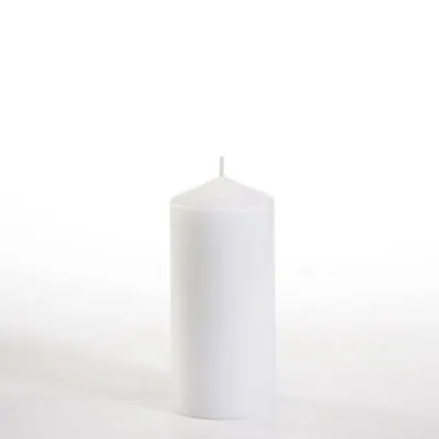 Produktbild von Papstar Stumpenkerzen Ø 60 mm 130 mm weiß, 10 x 1 Stück