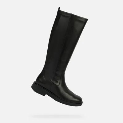 Produktbild von Geox Schwarze Damenstiefel Spherica EC1 41