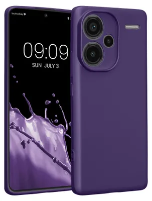 Produktbild von kwmobile Handyhülle für Xiaomi Redmi Note 13 Pro+ 5G / Redmi Note 13 Pro Plus 5G Hülle - weiche Silikon Case metallisch schimmernd - Schutzhülle Cover