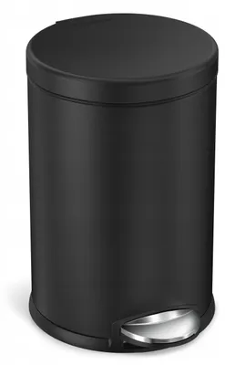 Produktbild von simplehuman CW2091, 4,5 l, Rund, Stahl, Schwarz, Kunststoff, Terrasse